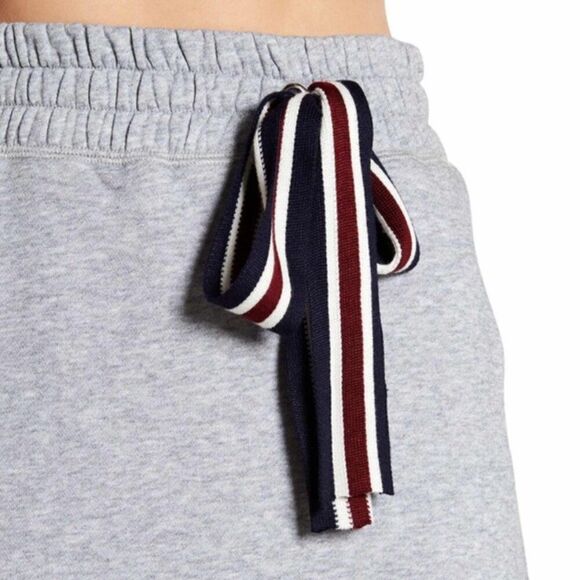 NWT Grey Lab Layered Striped Drawstring Skirt | Size S - Picture 3 of 10